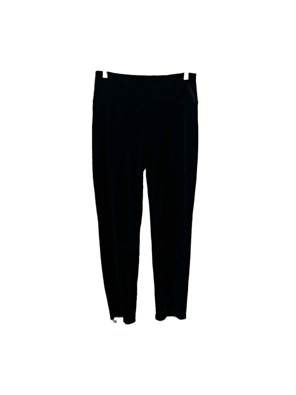 j jill Black Velour Pull On Pants Women XS Slim Leg Mid Rise Stretch holiday